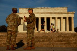 U.S. President Trump deploys the National Guard and federalizes the Metropolitan Police Department, in Washington, D.C.