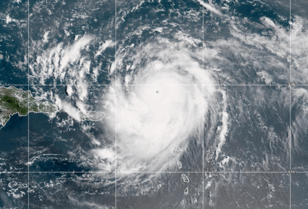LIVE MAP: Track the path of Hurricane Erin