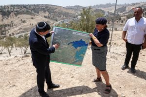 Israeli Finance Minister Smotrich speaks at a press conference regarding settlements expansion, near the Israeli settlemen...