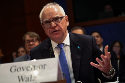 Tim Walz says he&rsquo;ll seek a third term as Minnesota&rsquo;s governor