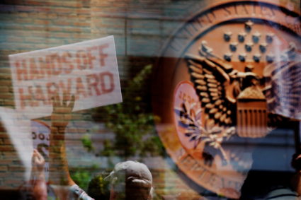 Hearing in case brought by Harvard University in Boston