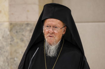 Eastern Orthodox leader visits U.S. to meet with Trump and receive environmental award