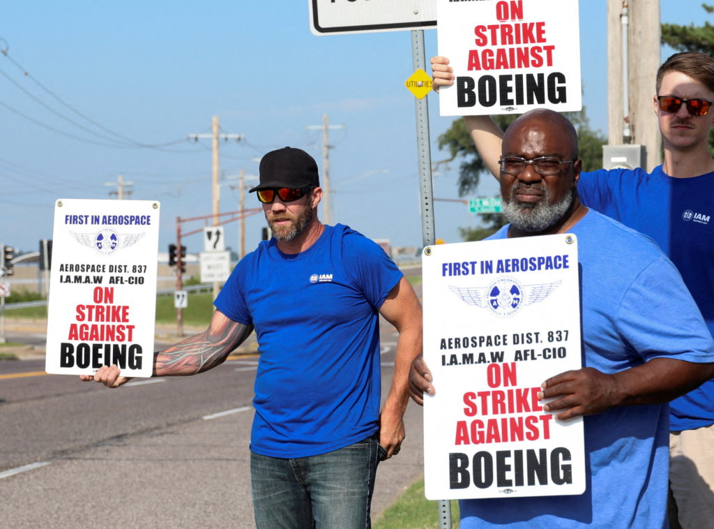 Boeing workers reject latest contract offer, extending strike at three Midwest plants