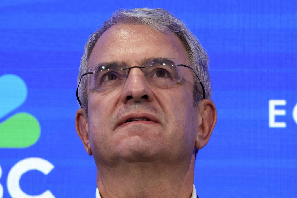 FILE PHOTO: Nestle CEO Laurent Freixe attends the 55th annual World Economic Forum meeting in Davos