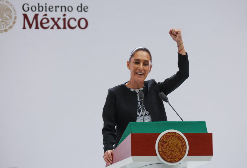 Mexican President Sheinbaum delivers her first State of the Union address