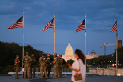 Law enforcement patrol in Washington, D.C.
