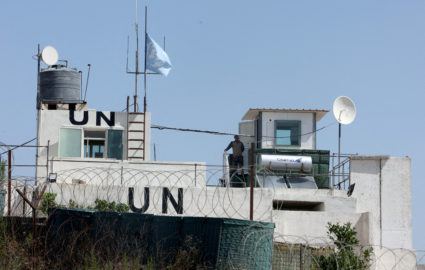 U.N. peacekeepers say Israeli drone crashed into their headquarters in southern Lebanon