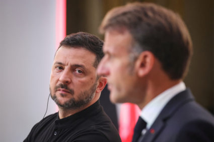 Macron says 26 countries pledge troops as a reassurance force for Ukraine after fighting ends