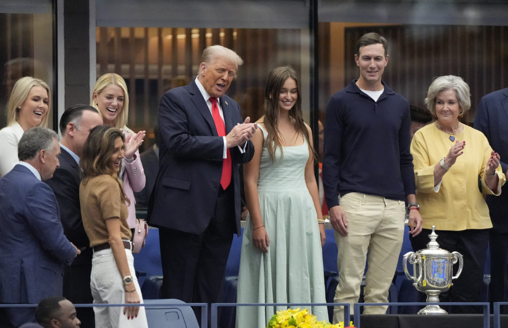 Trump greeted by cheers and boos as he attends U.S. Open as Rolex’s guest despite Swiss tariffs