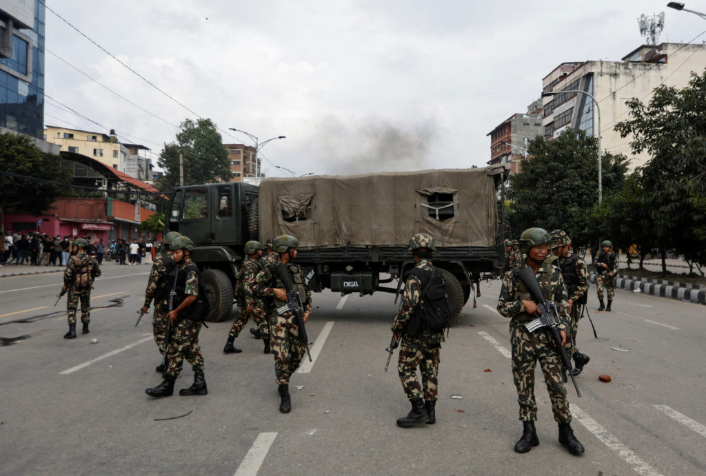 Nepal police open fire on crowd protesting social media ban, killing at least 17 people