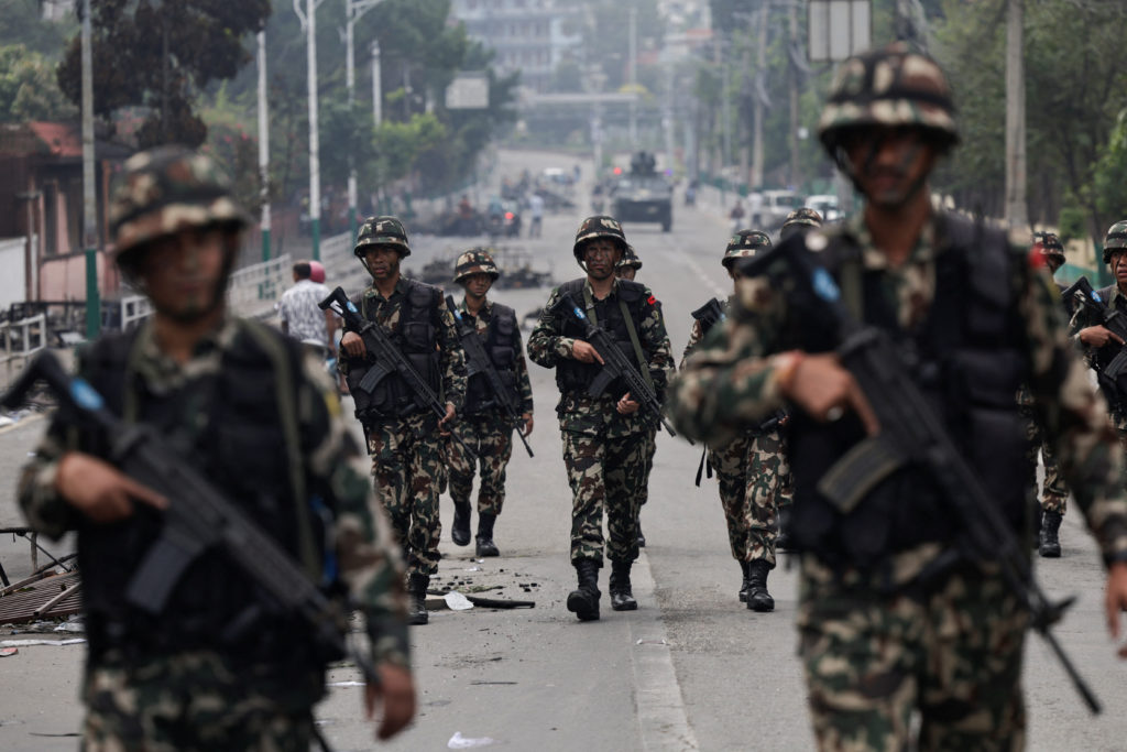 Curfew following protests in Kathmandu