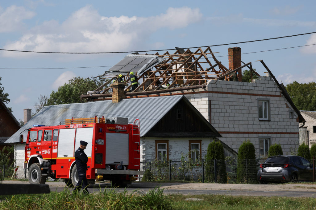 Poland says it shot down Russian drones that violated its airspace during strikes on Ukraine