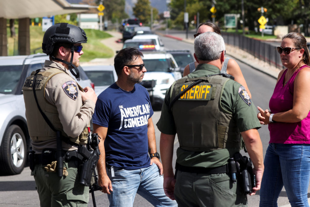 Charlie Kirk shot at Utah university event