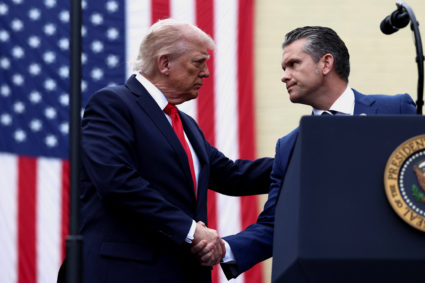 Ceremony marking the 24th anniversary of the September 11 attacks at the Pentagon