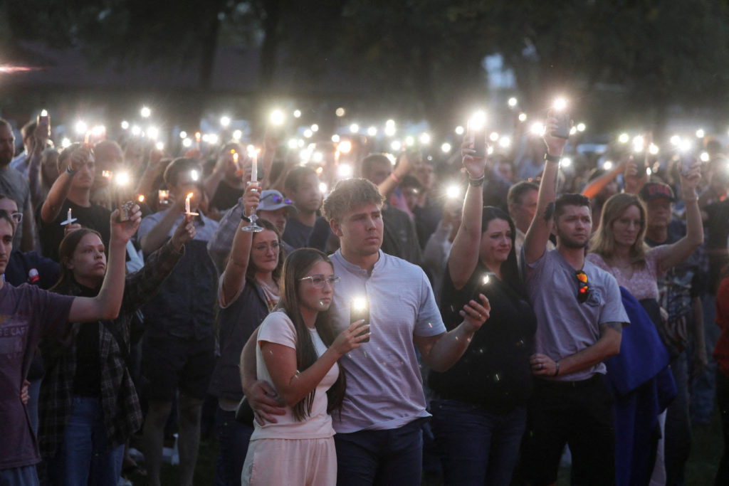 Charlie Kirk fatally shot at Utah Valley University event