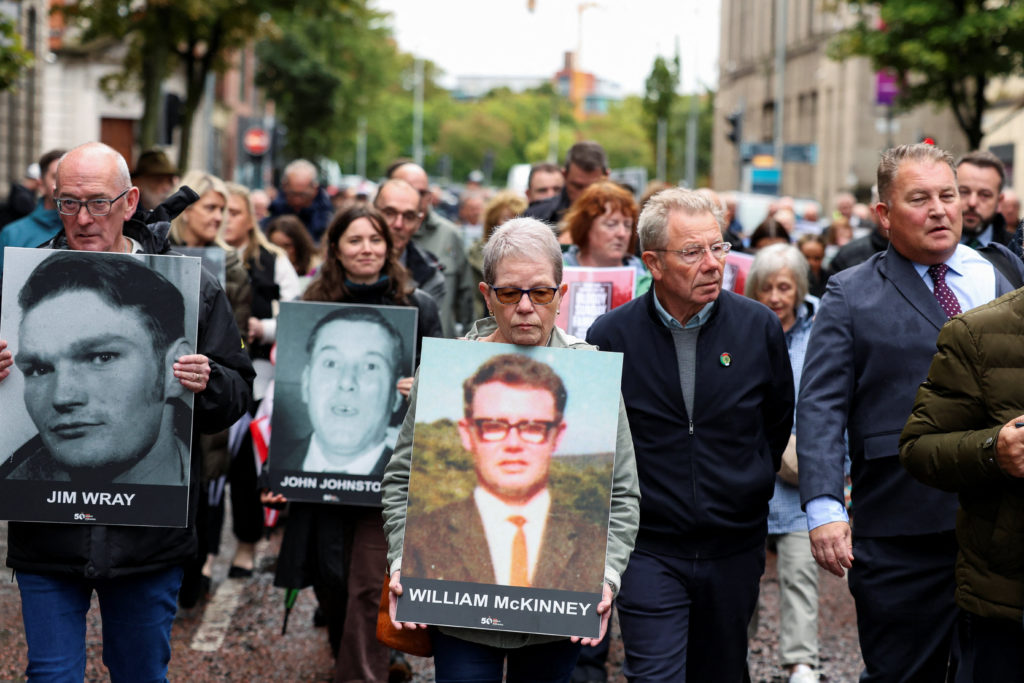 Trial of ex-British soldier 'Soldier F' over Bloody Sunday killings begins in Belfast