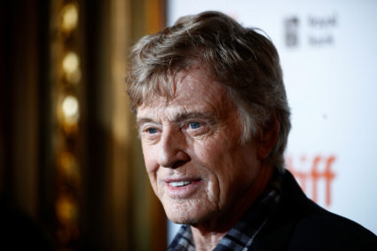 FILE PHOTO: Actor Robert Redford arrives for the international premiere of The Old Man &amp; the Gun at the Toronto Intern...