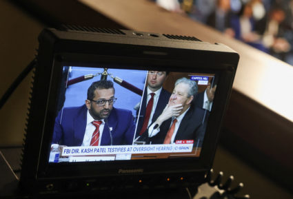 Senate Judiciary Committee hearing on oversight of the Federal Bureau of Investigation, on Capitol Hill in Washington, D.C.