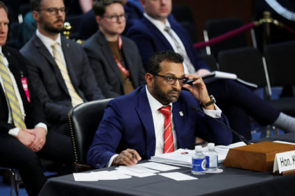 Senate Judiciary Committee hearing on oversight of the Federal Bureau of Investigation, on Capitol Hill in Washington, D.C.
