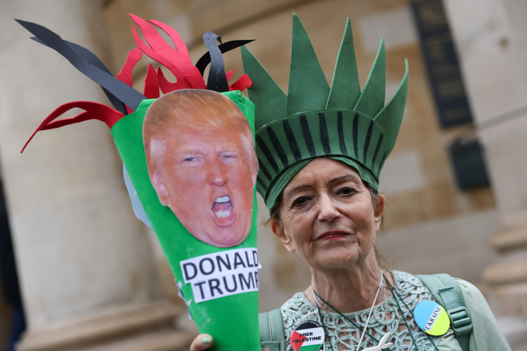 U.S. President Trump's state visit to Britain