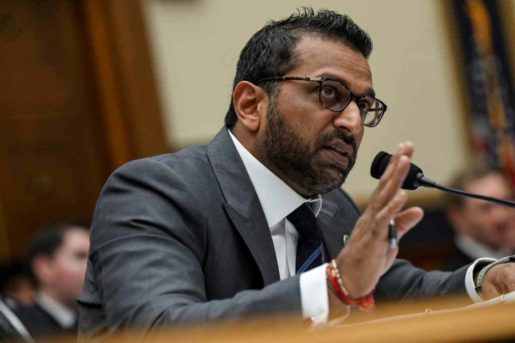 FBI Director Patel testifies before House Judiciary Committee on Capitol Hill in Washington, D.C.