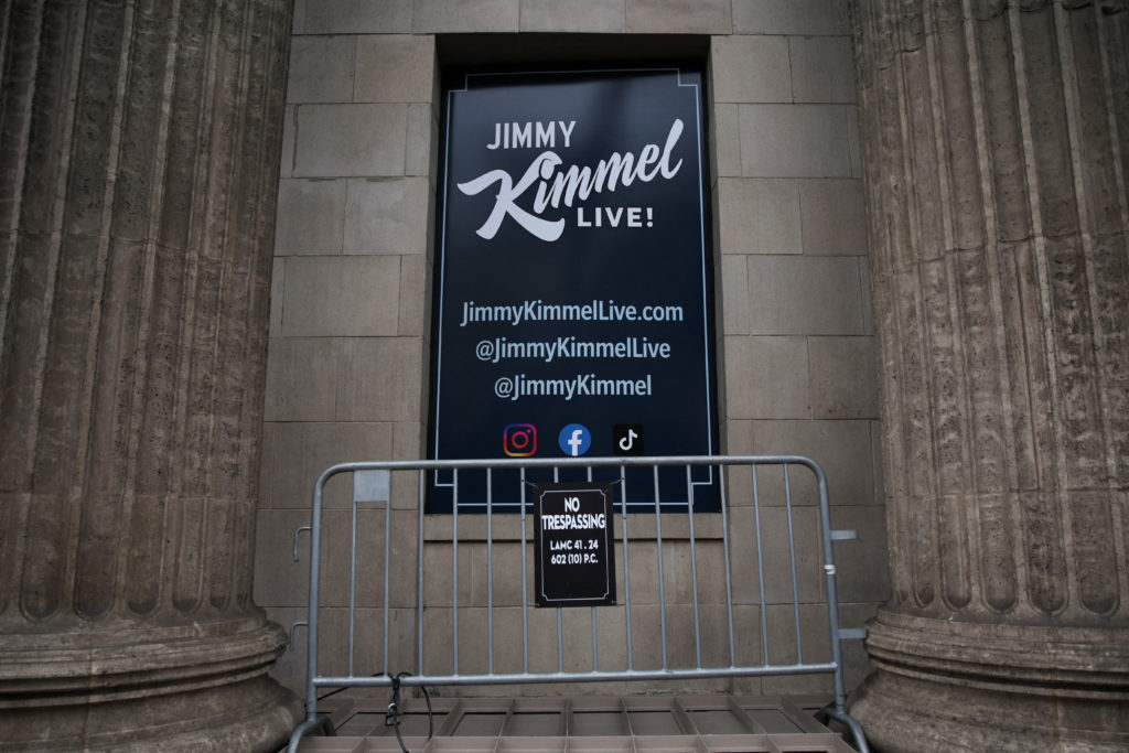 Disney's ABC pulls "Jimmy Kimmel Live" off air after remarks about Kirk