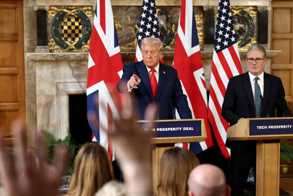 WATCH: Trump, Starmer asked about firing of UK Ambassador Mandelson over Epstein ties