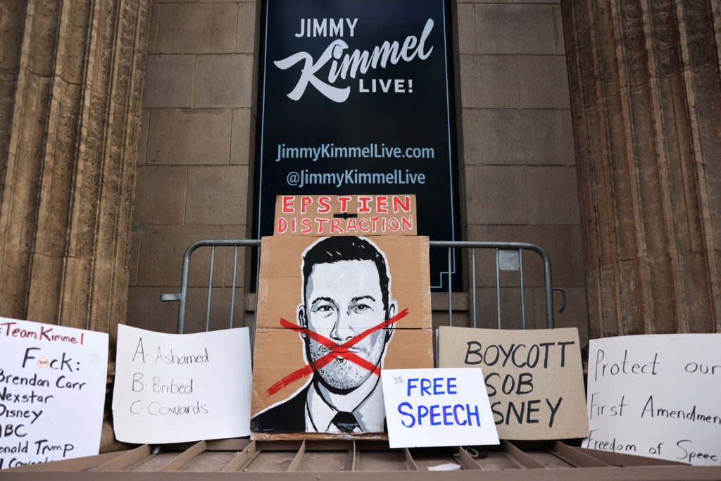 Disney's ABC pulls "Jimmy Kimmel Live" off air after remarks about Charlie Kirk
