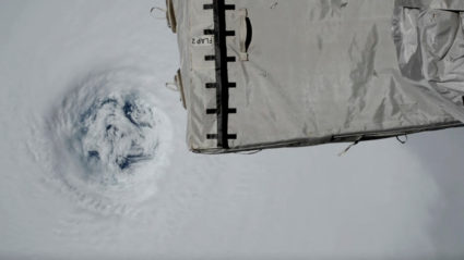 ISS over Typhoon Ragasa