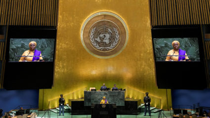 80th United Nations General Assembly at U.N. headquarters in New York