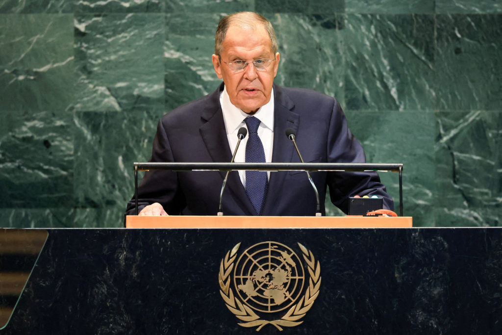 WATCH: Any aggression against Russia will meet a ‘decisive response,’ foreign minister tells U.N.