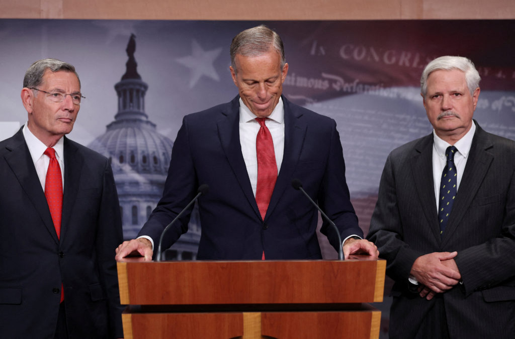 WATCH: Senate Democrats have sacrificed American public with failed funding vote, Thune says