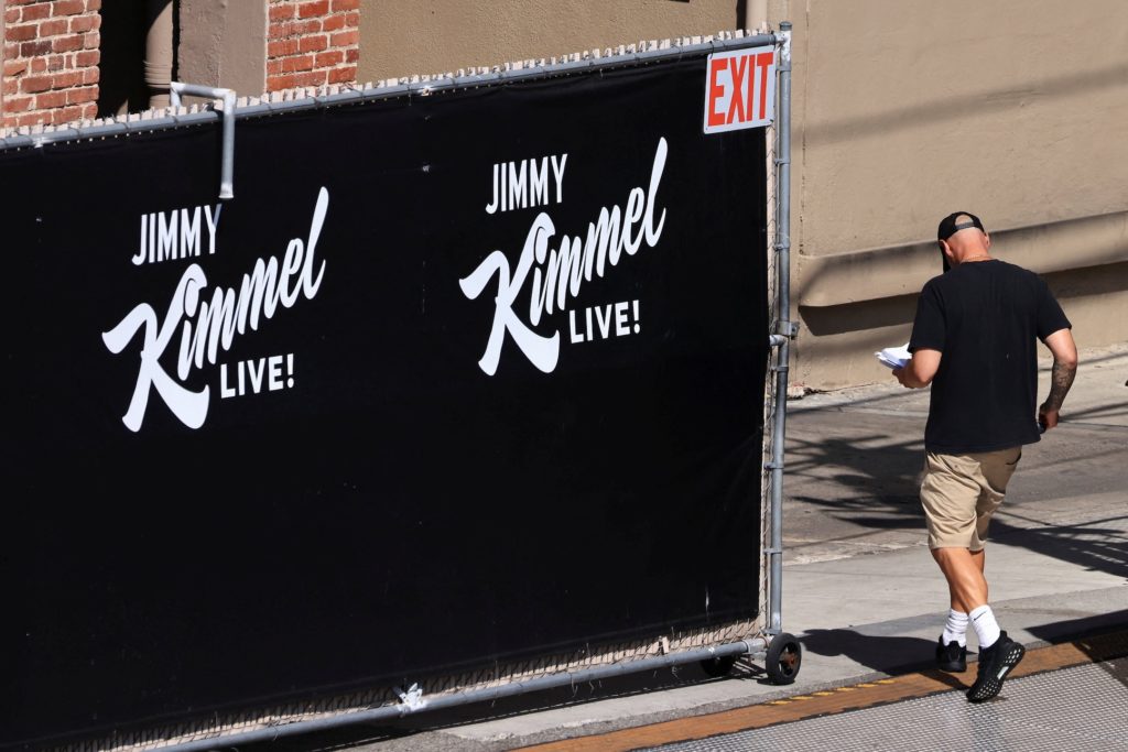 Theater where "Jimmy Kimmel Live!" was recorded for broadcast, in Los Angeles