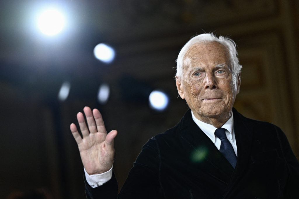 Giorgio Armani, legendary fashion designer, has passed away at 91.