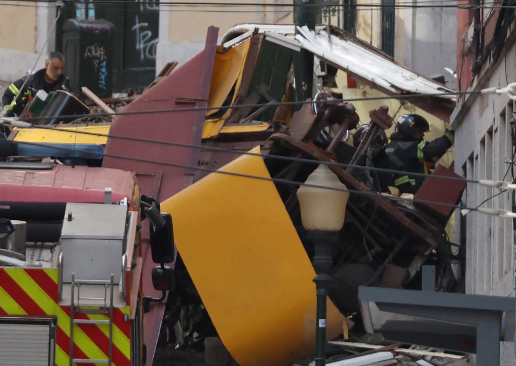 TOPSHOT-PORTUGAL-ACCIDENT