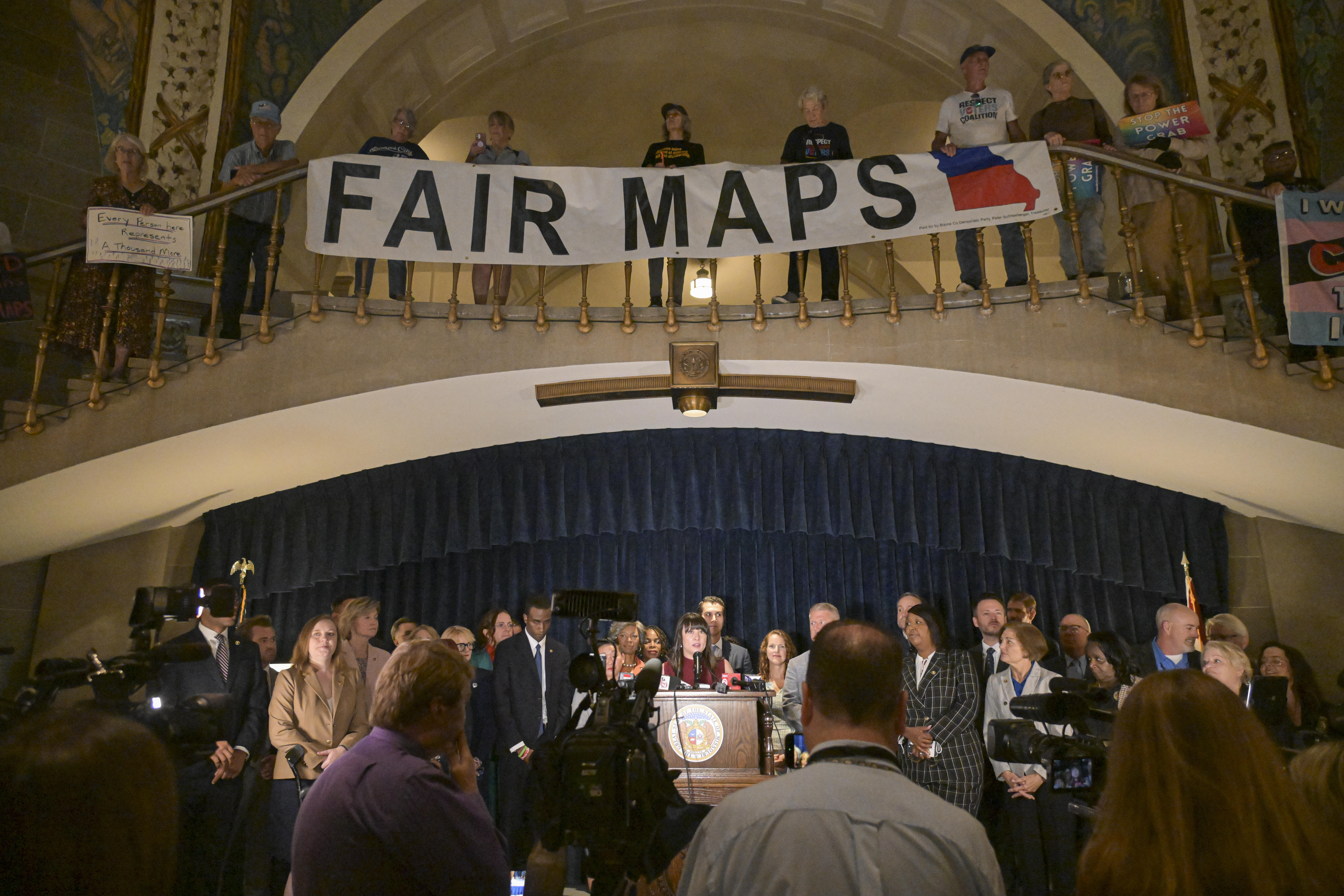 Appeals court favors Trump-backed Missouri congressional map, but Supreme Court will have final say