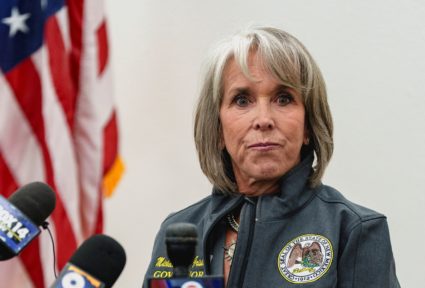 New Mexico's Democratic governor explains how state used National Guard to combat crime
