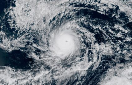 Hurricane Kiko intensifies to Category 4 storm over the Pacific Ocean