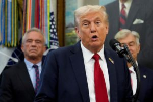 U.S. President Trump announces deal with Pfizer