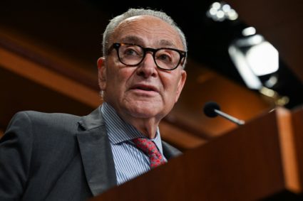 Press conference on No Political Enemies Act, on Capitol Hill in Washington