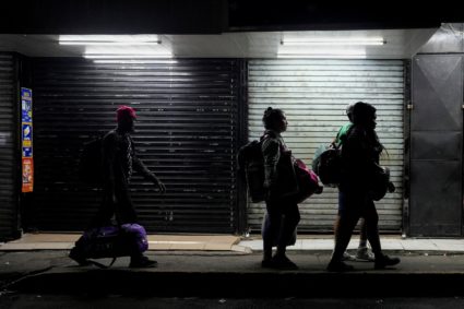 Voluntary return Venezuelan migrant return home due to President Trump's policies