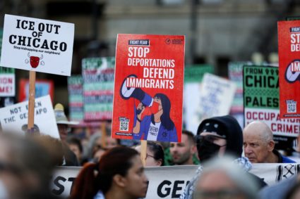 U.S. President Donald Trump ordered increased federal law enforcement presence in Chicago