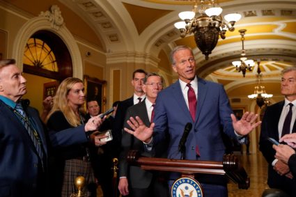 U.S. Senate Republicans weekly policy lunch at U.S. Capitol in Washington
