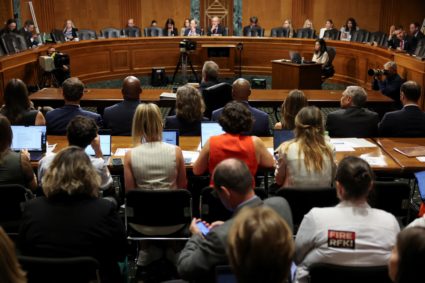 U.S. Senate Finance Committee hearing on President Donald Trump's 2026 health care agenda on Capitol Hill in Washington,D.C.