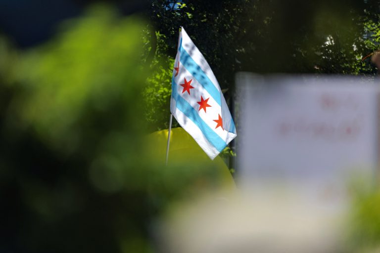 Labor Day protest in Chicago