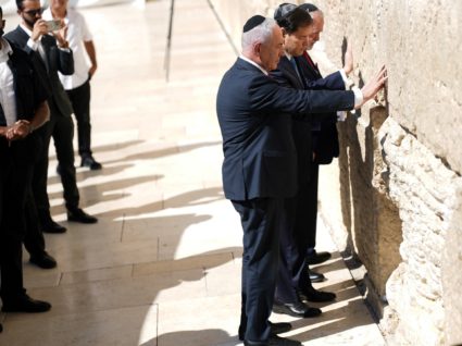 U.S. Secretary of State Rubio visits the Western Wall, in Jerusalem