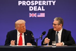 U.S. President Trump makes second state visit to Britain