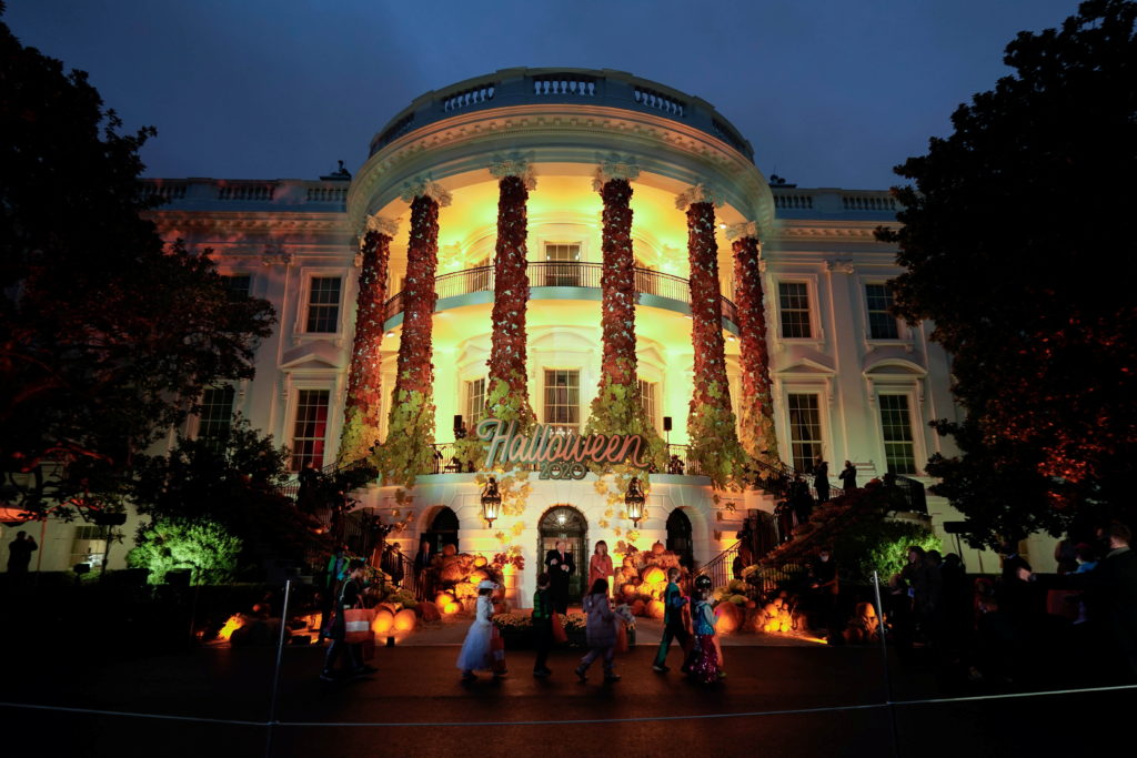 WATCH LIVE: Trump and first lady host Halloween trick-or-treating at the White House