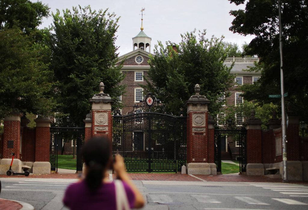 Brown University sits in downtown Providence