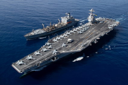 U.S. deploys aircraft carrier to waters off South America in major military escalation